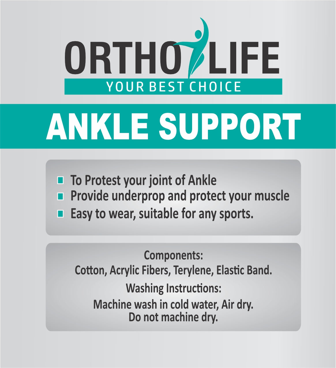 Ortholife Ankle Support (Pair)