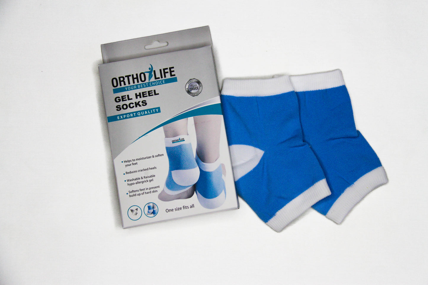 Ortholife Gel Heel Socks