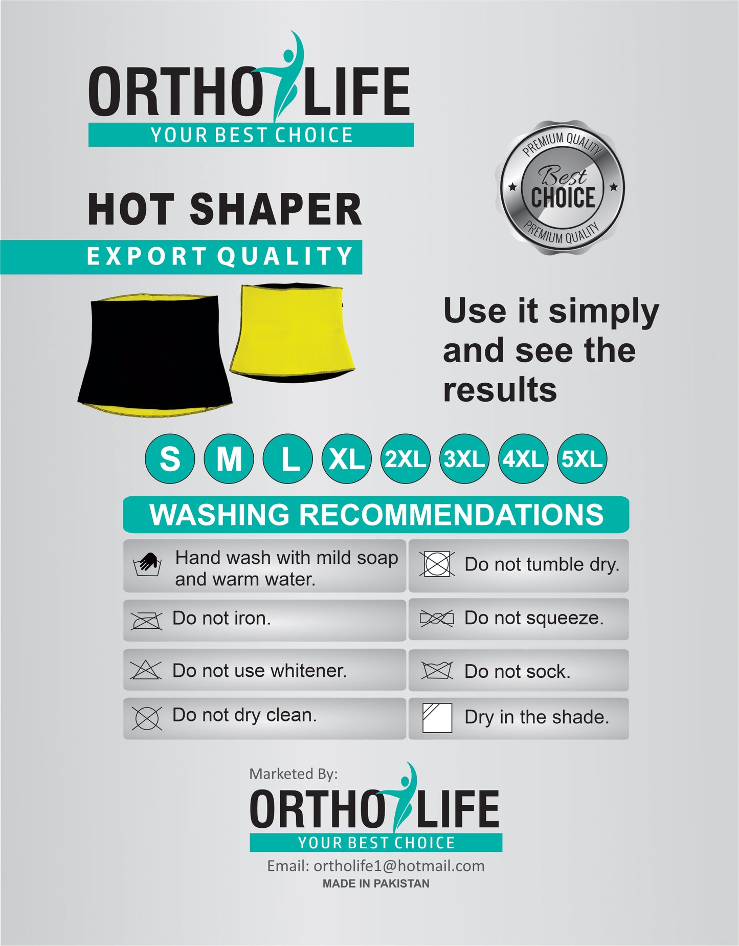 Ortholife Hot Shaper