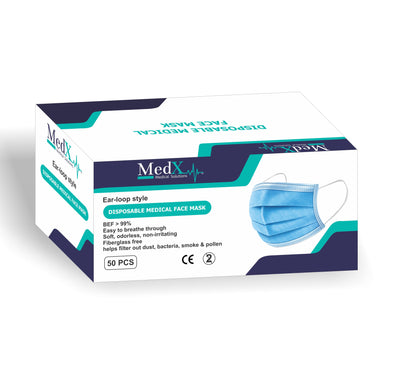 MedX Facemask (50 Pcs)