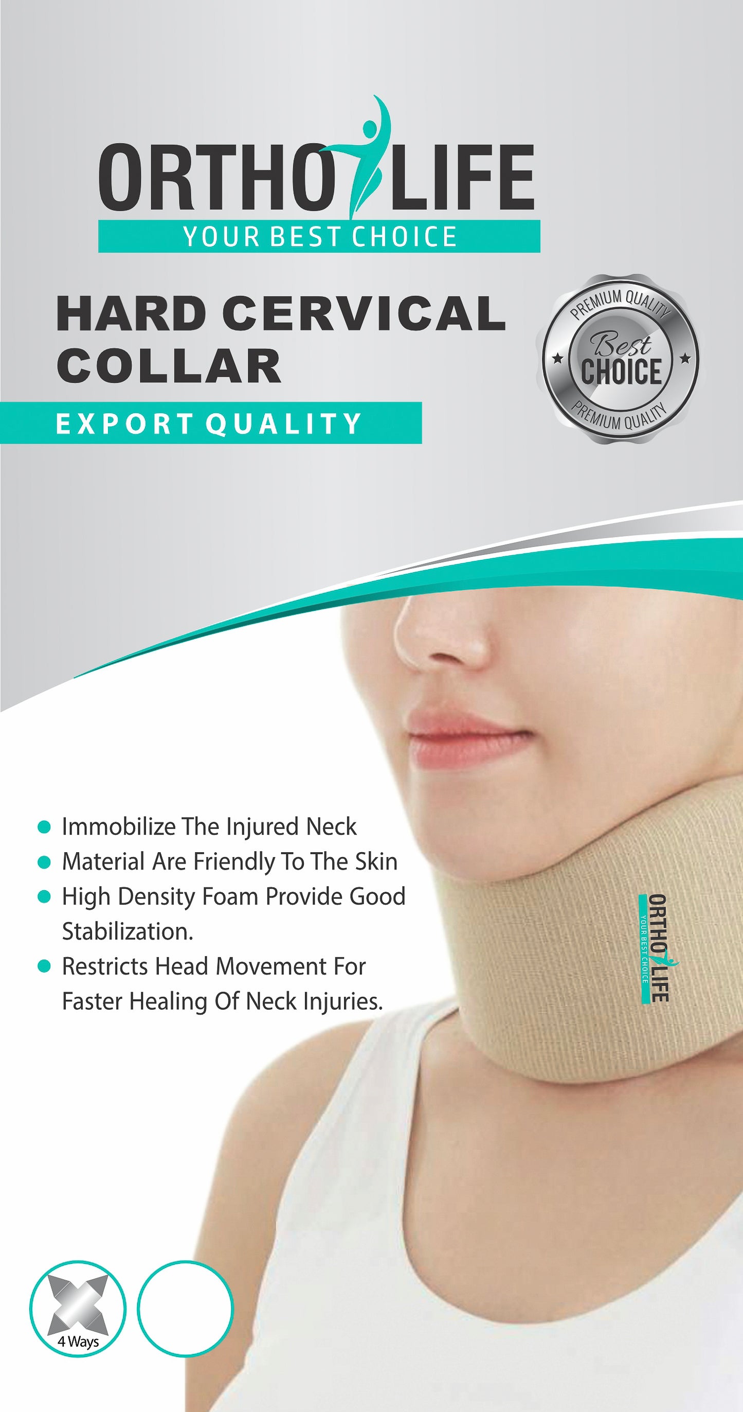 Ortholife Hard Cervical Collar