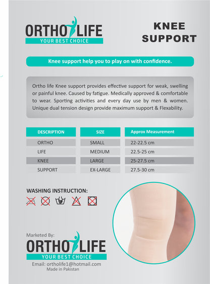 Ortholife Knee Support (Single)